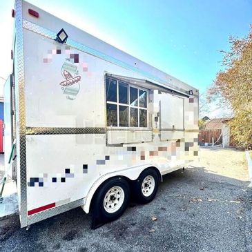 2022 7.5' x 16' Mobile Food Trailer