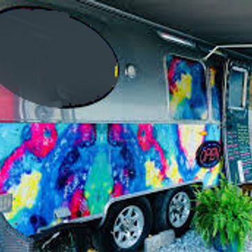 30-Foot Tie Dye Airstream Trailer