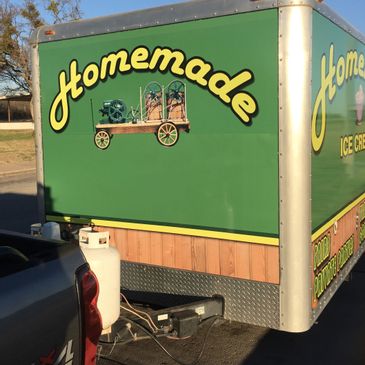 Ice Cream Concession Business- 2004 - 24 Ft. Concession Trailer with equipment.