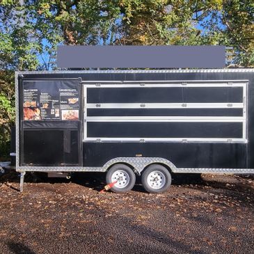 2022 Henan Honlu Food Trailer with Marquee