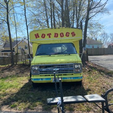 School Bus Converted to Food Truck