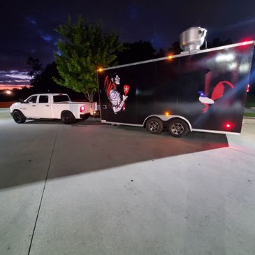 Fully Equipped Kitchen Food Trailer for Sale