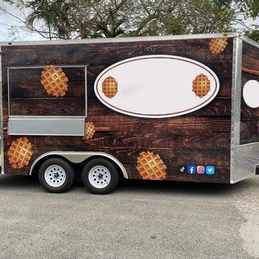 14' x 8.5' Food Concession Restaurant Trailer