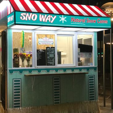 Shave Ice Stand Kiosk Mobile Food Facility Trailer Business On Wheels