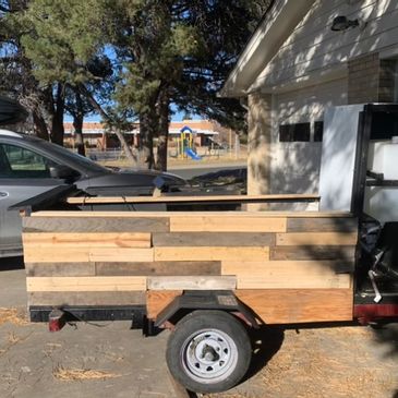 Rustic Food Trailer Ready To Operate