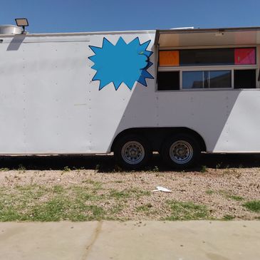 24 Ft Fully Loaded Concession Trailer