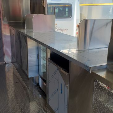 20ft Brand New Food Trailer with Health D. Aproved License!