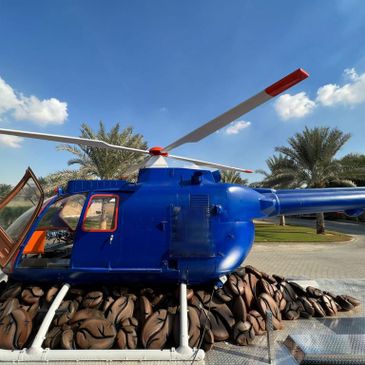 First Helicopter Cafe in the World