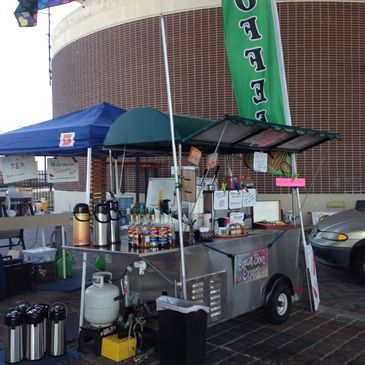 Espresso coffee cart