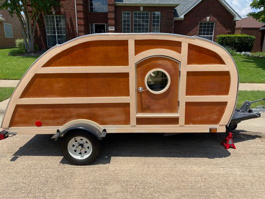 Custom Wood-Paneled Catering Trailer - Custom / Tear Drop / 2018 - For ...