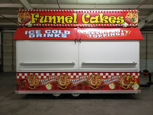 Funnel Cake Concessions Trailer - RH / Vendor / 1991 - For Sale