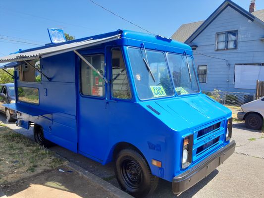 Bright Blue Food Truck, Ready to Roll - GMC / VA / 1977 - For Sale ...
